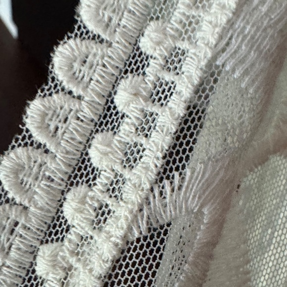 Origami Lace cream Duster - Picture 3 of 10